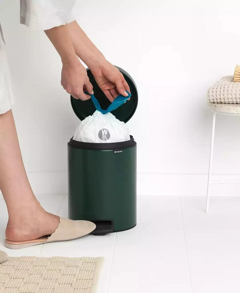 Brabantia New Icon Step on Trash Can, 1.3 Gallon, 5 Liter 5