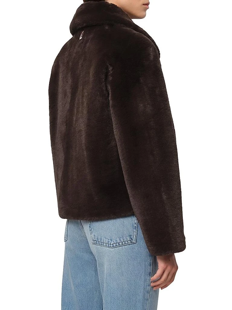 Apparis Elis Faux Fur Cropped Jacket 5