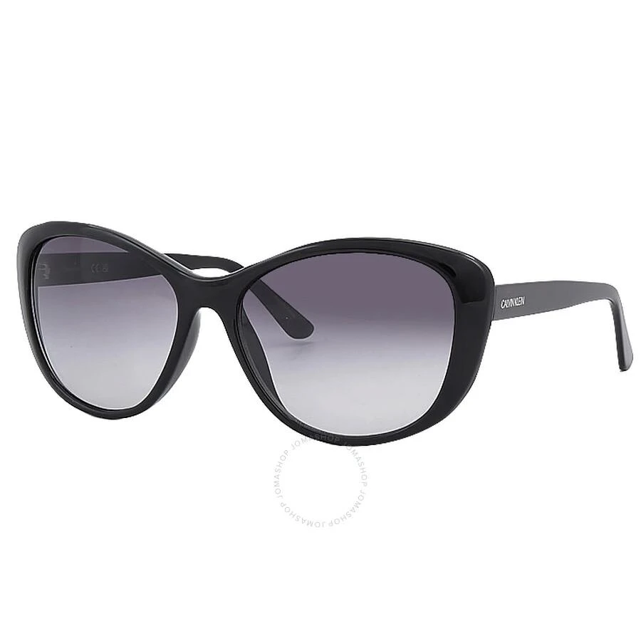 Calvin Klein Grey Butterfly Ladies Sunglasses CK19560S 001 57 3