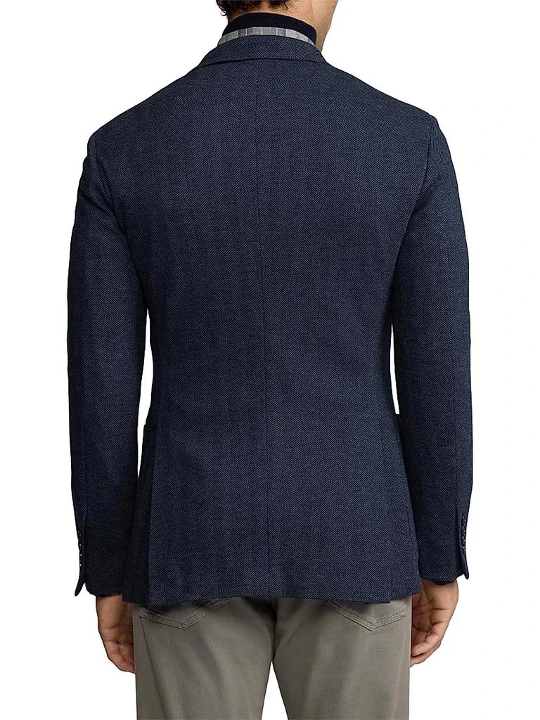 Ralph Lauren Hadley Hand-Tailored Herringbone Jacket 5