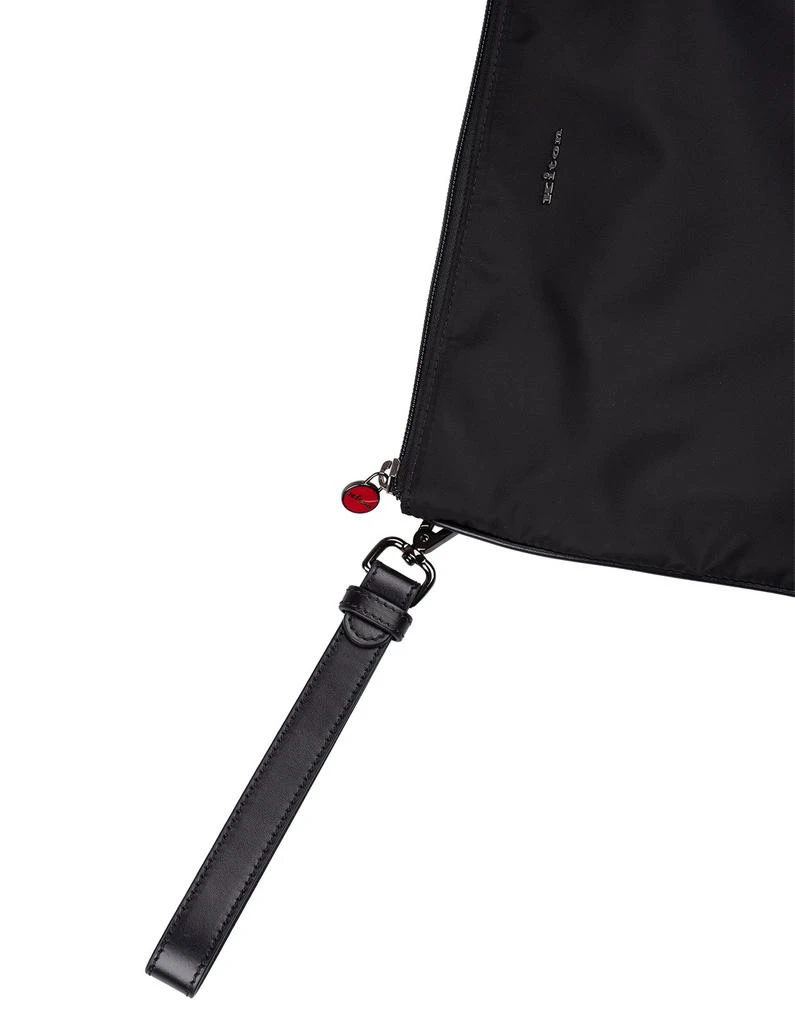 Kiton Kiton Logo Embroidered Stitched Clutch Bag 3