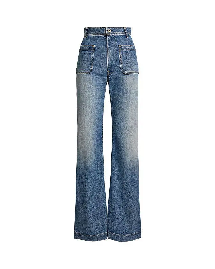 Ralph Lauren High Rise Bootcut Jeans in Arlit Wash 6