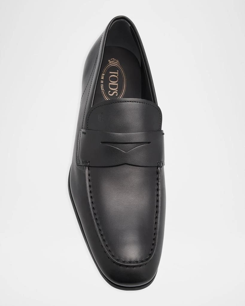 TODS Black Leather Suede Slip On Loafer Shoes   Mens Size 8.5 Tod main image 4