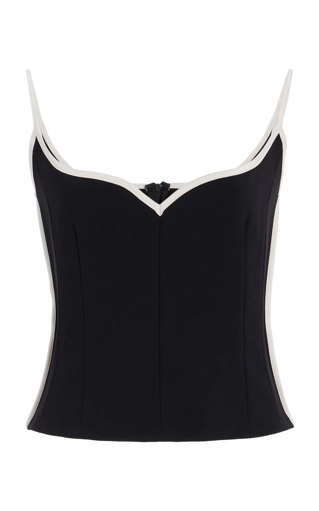 Paris Georgia Paris Georgia - Heart Top - Black/white - M - Moda Operandi 1
