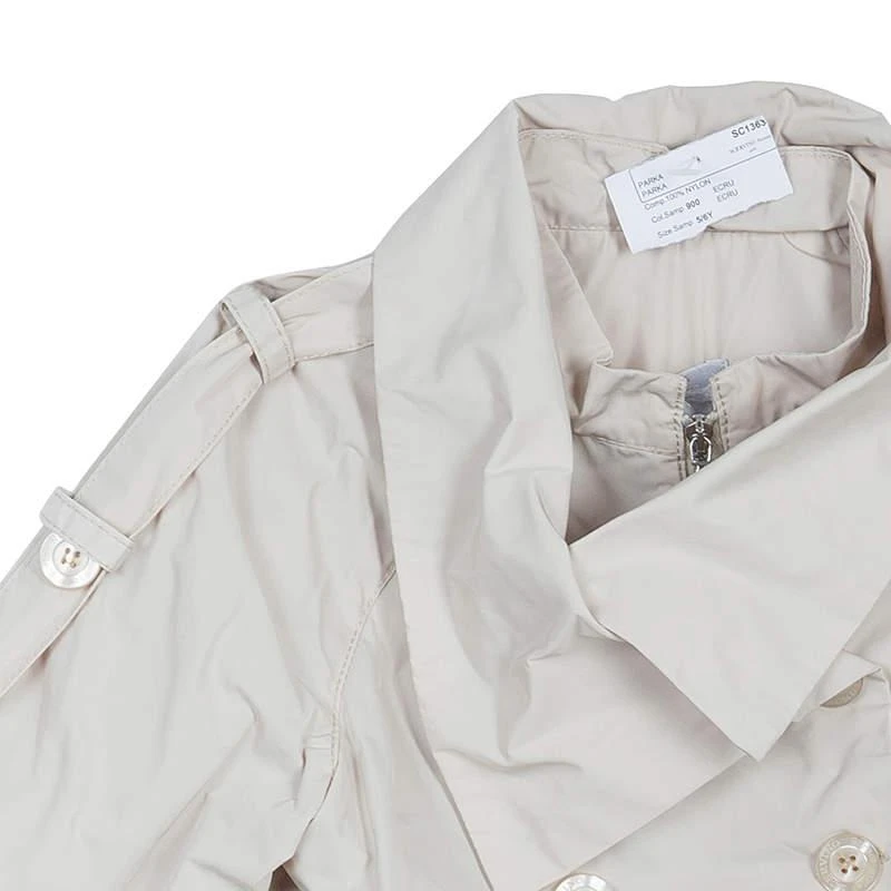 ERMANNO Scervino Street Girls Beige Trench Coat 6 Yrs 5