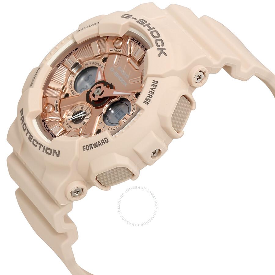 Casio Open Box - Casio G-Shock Rose Gold-Tone Dial Unisex Watch GMA-S120MF-4ACR
