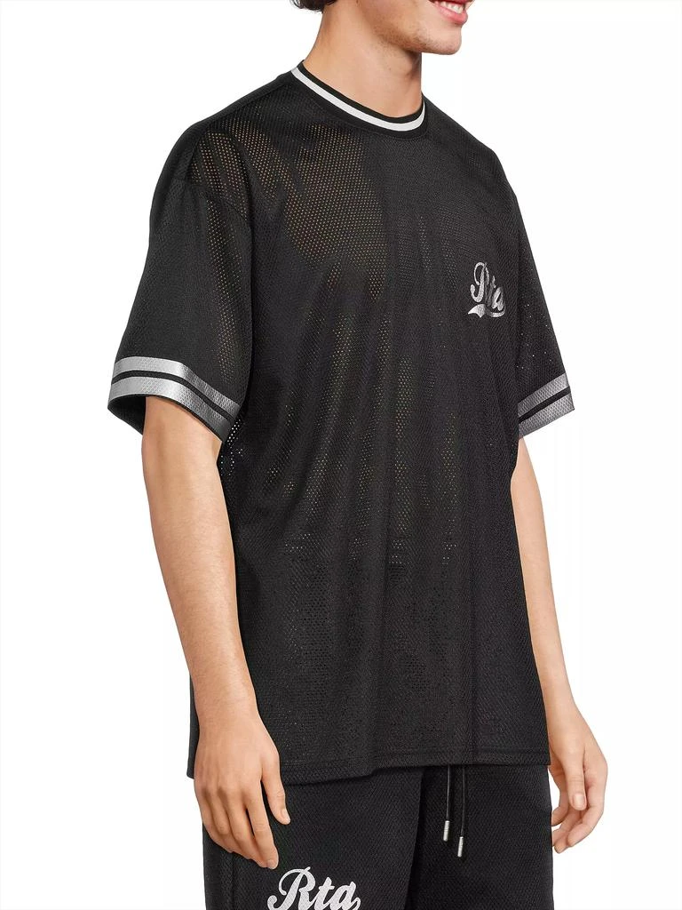 RTA Colin Logo Knit T-Shirt 4