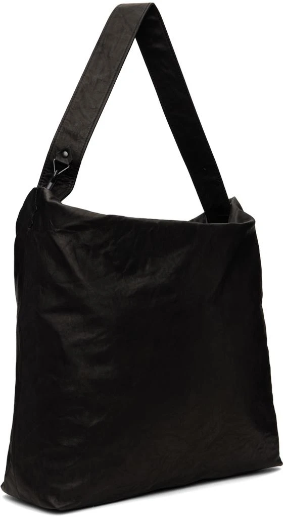 YOHJI YAMAMOTO Black Washed Horse Leather 2Way Bag 2