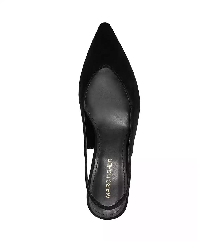 Marc Fisher Women's Labela Slingback Kitten Heel Pumps 4