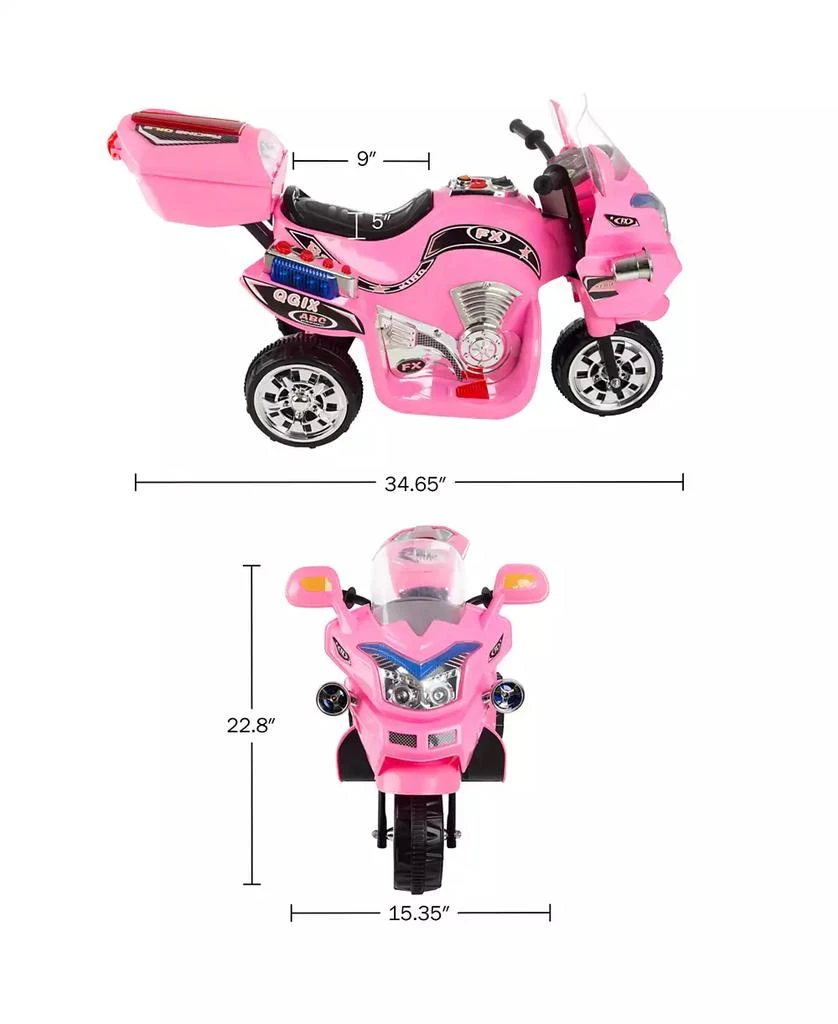 Trademark Global Lil' Rider 3-Wheel Electric Motorcycle 4