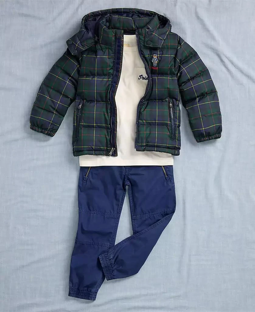 Ralph Lauren Toddler and Little Boys Cotton Poplin Jogger Pant 3