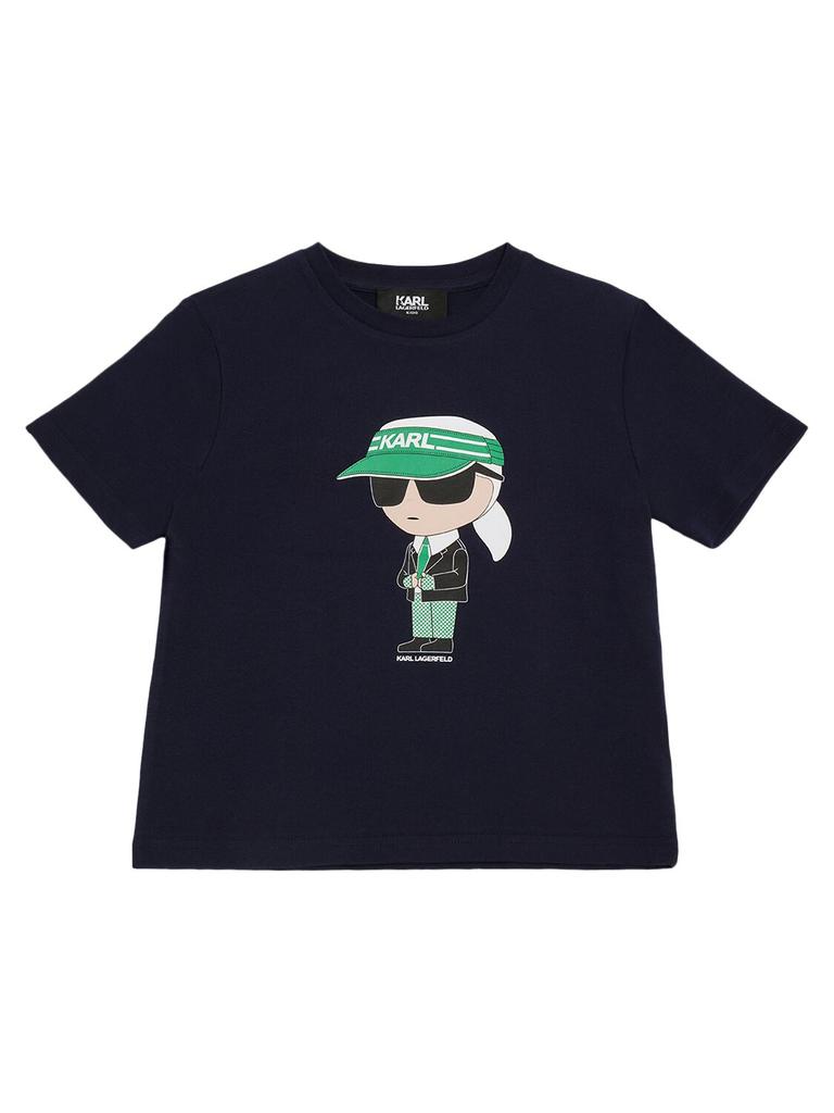 KARL LAGERFELD Cotton Jersey T-shirt