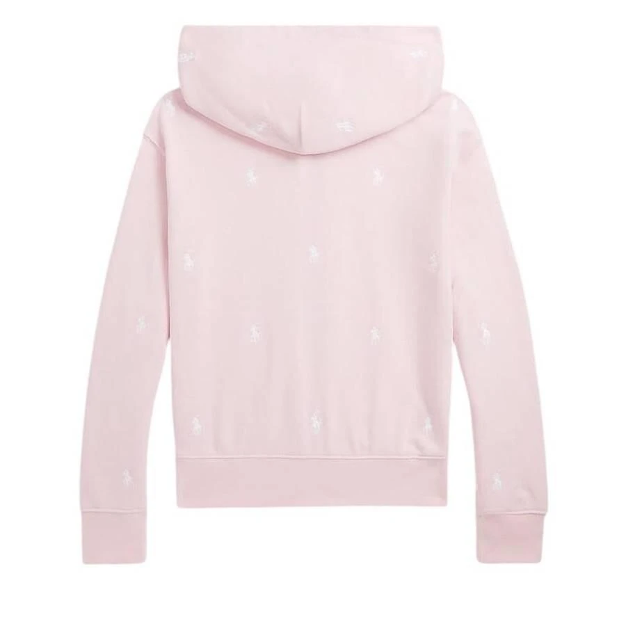 Ralph Lauren Girls Embroidered Pony Long Sleeve Hoodie 2