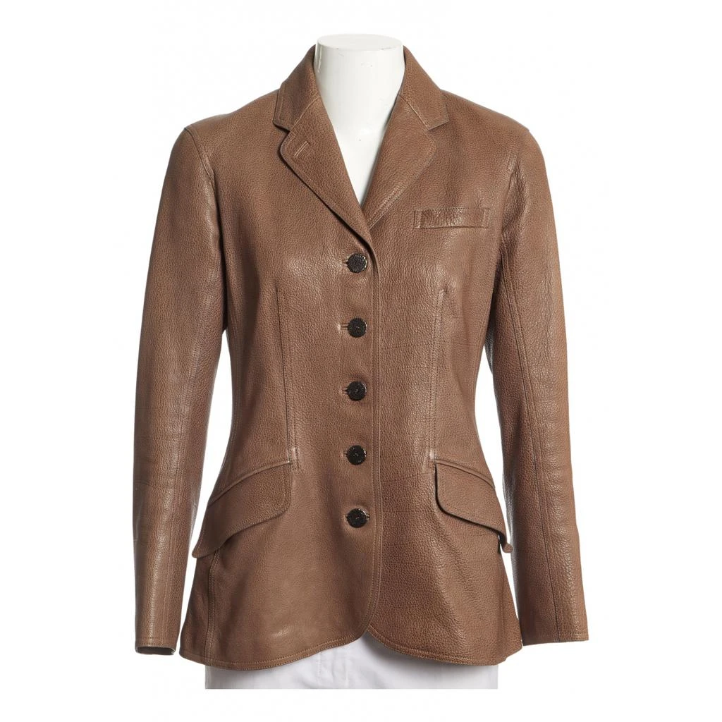 Hermes Hermès Leather biker jacket 1