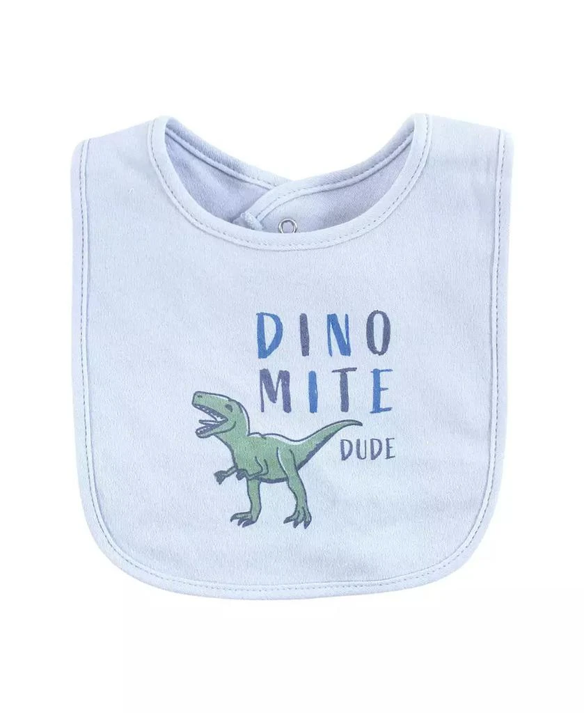 Hudson 5Pk of Soft Interlock Baby Bibs 6