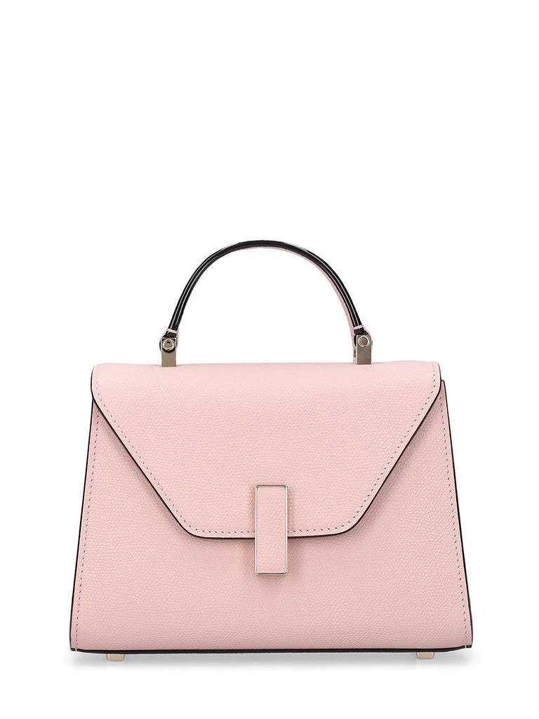 VALEXTRA Micro Iside Grain Leather Top Handle Bag 1