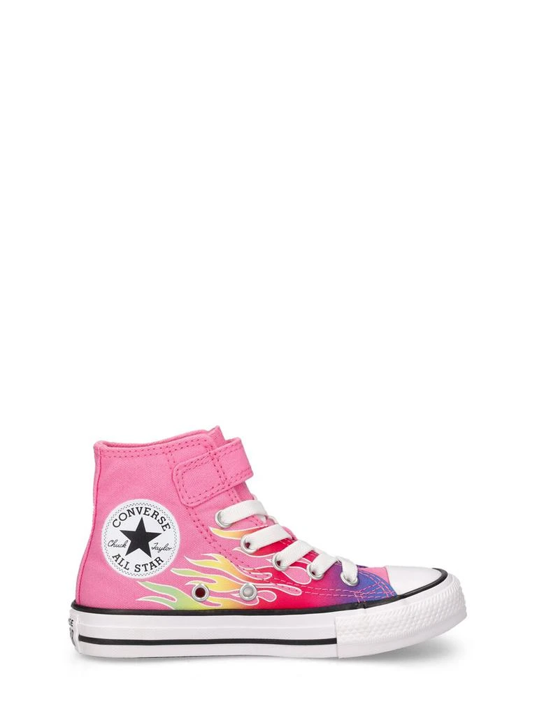 CONVERSE Flame Printed Lace-up High Sneakers 1