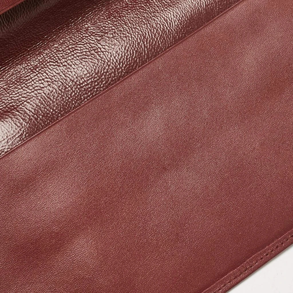 Cartier Cartier Burgundy Leather Must de Cartier Bifold Long Wallet 9