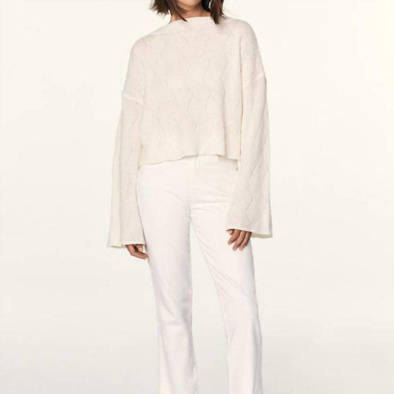 AMO Chloe Crop In Winter White