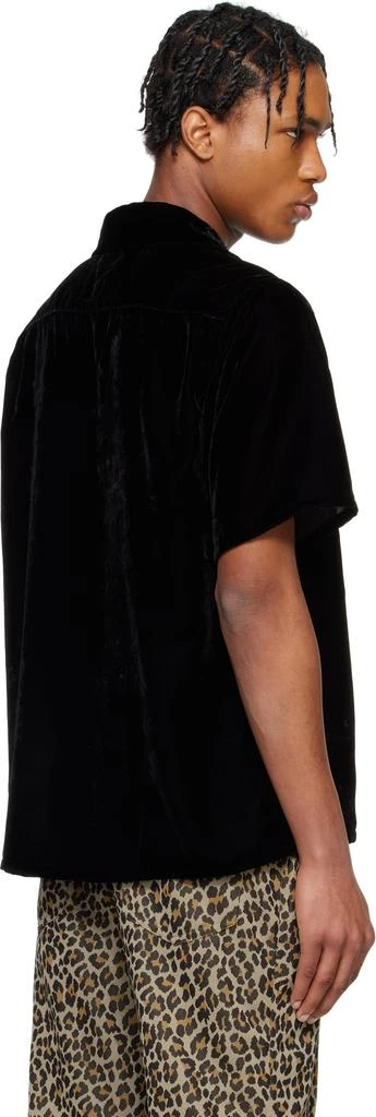 Needles Black Italian Collar Shirt 3