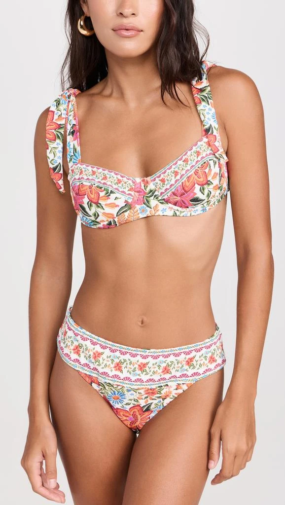 Farm Rio Bloom Garden Underwire Bikini Top 4