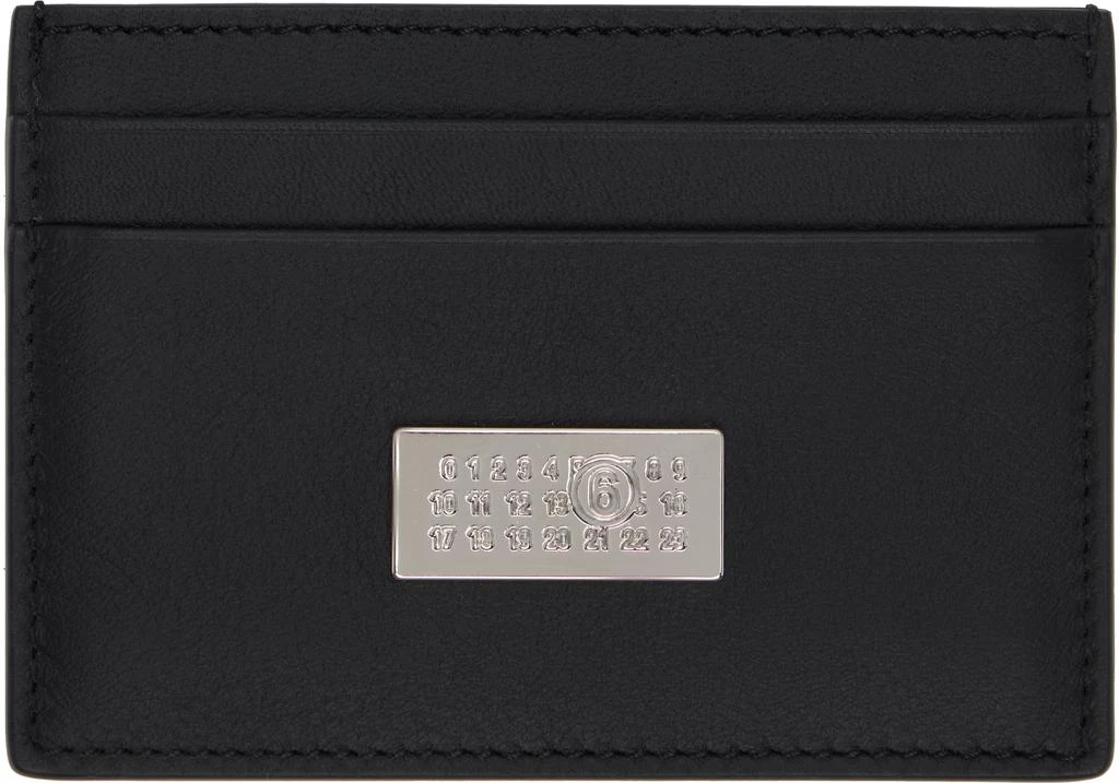 MM6 Black Numeric Card Holder 2