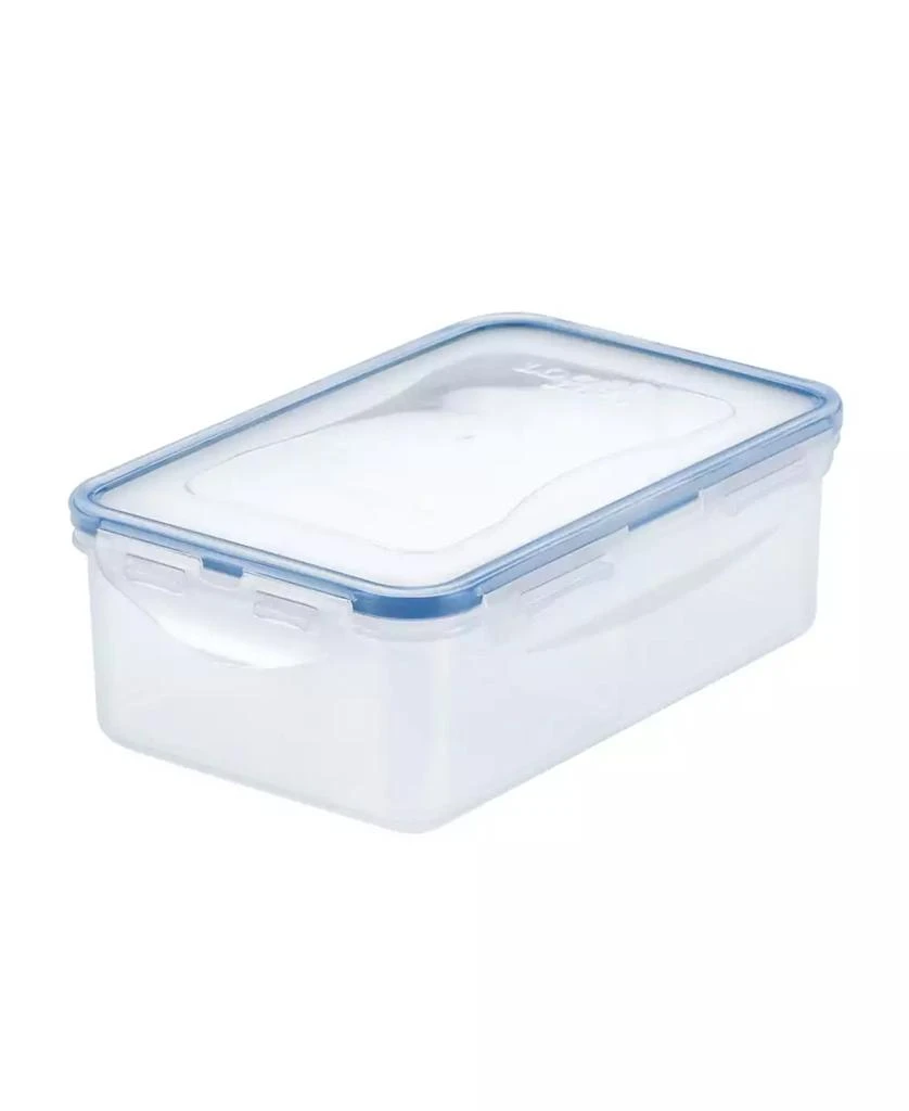 Lock & Lock Easy Essentials On the Go Meals Divided Rectangular Food Storage Containers, 34-Ounce, Set of 3 2
