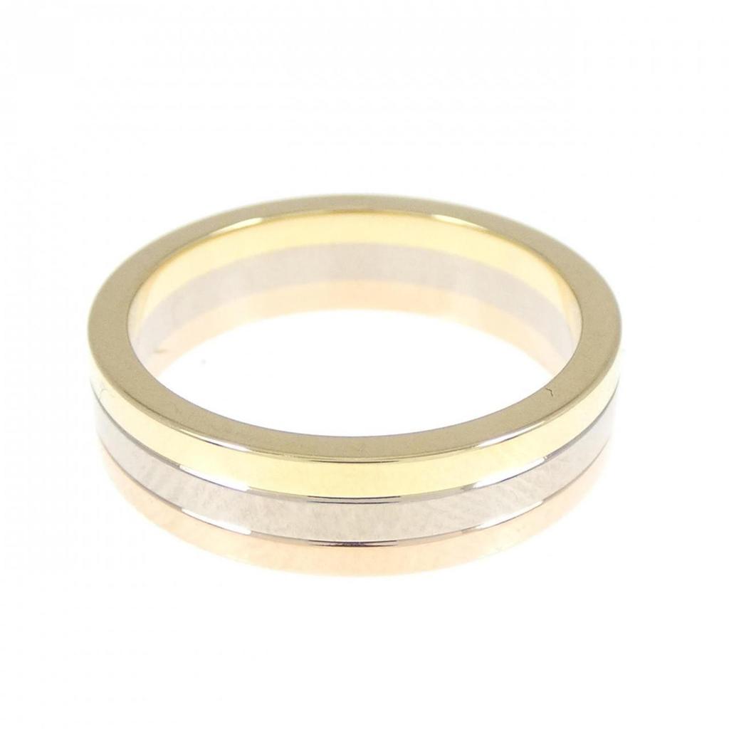 Cartier pink gold gold yellow gold pink gold (18K) gold (18K) yellow gold (18K) Band Ring (Pre-Owned)