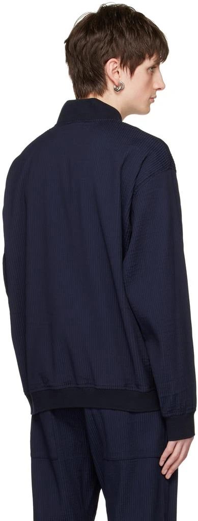 BARENA Navy Tofolo Stragia Bomber Jacket 3