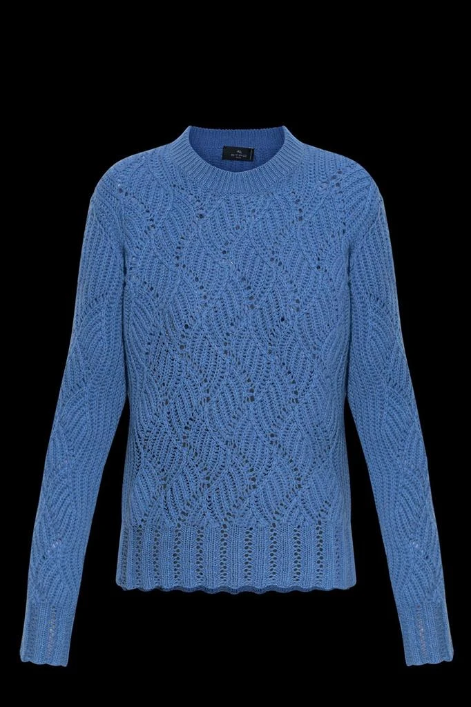 ETRO Etro Long Sleeved Crewneck Knitted Jumper 1