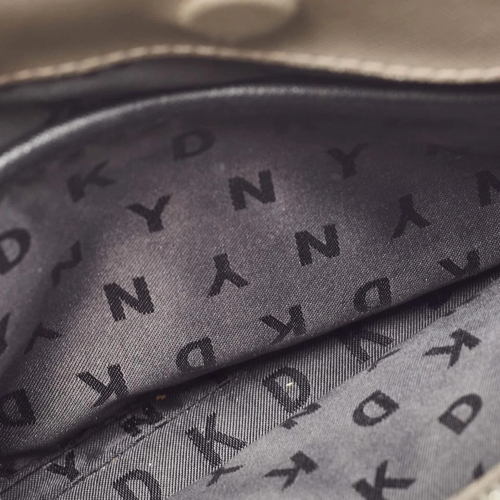 DKNY DKNY Beige Leather Bryant Bucket Bag 10