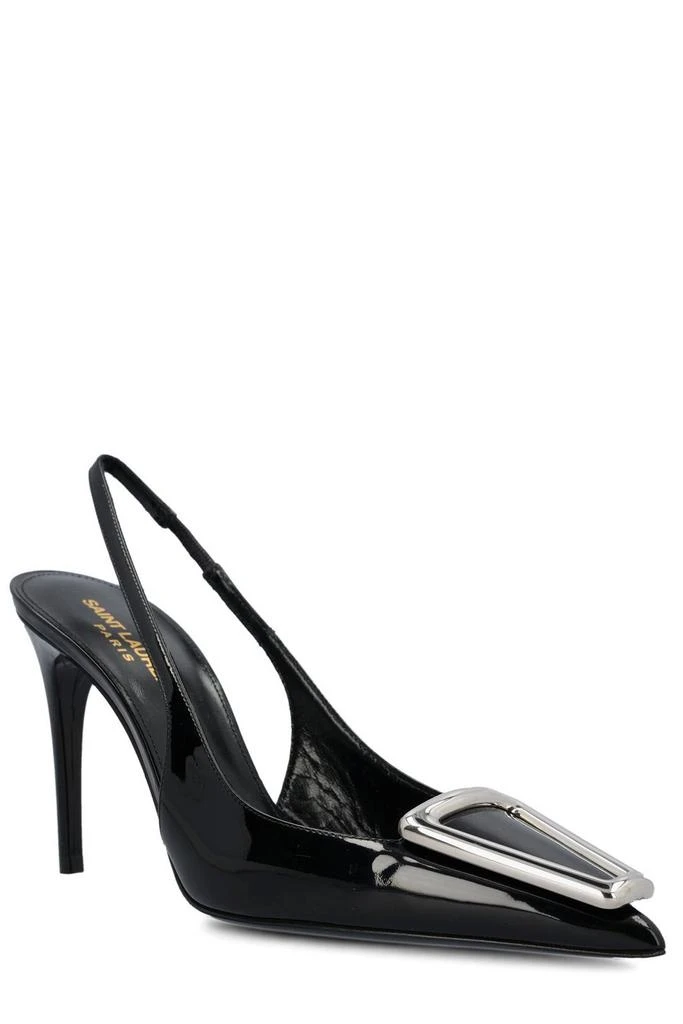 Yves Saint Laurent Saint Laurent Avenue Pointed Toe Slingback Pumps 2