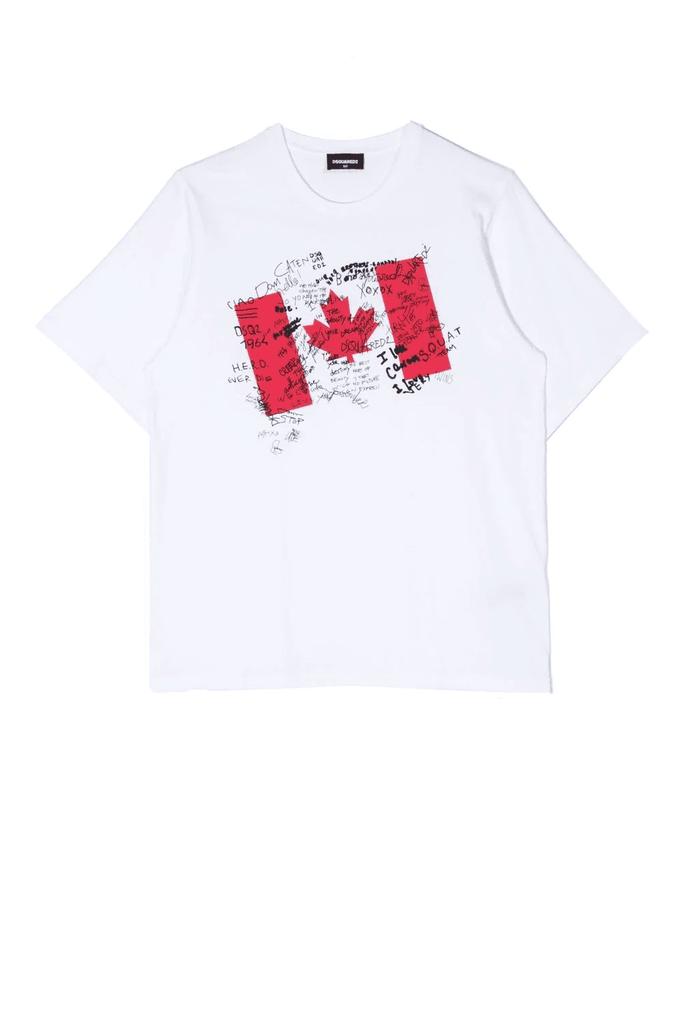 DSQUARED2 Kids Flag T Shirt