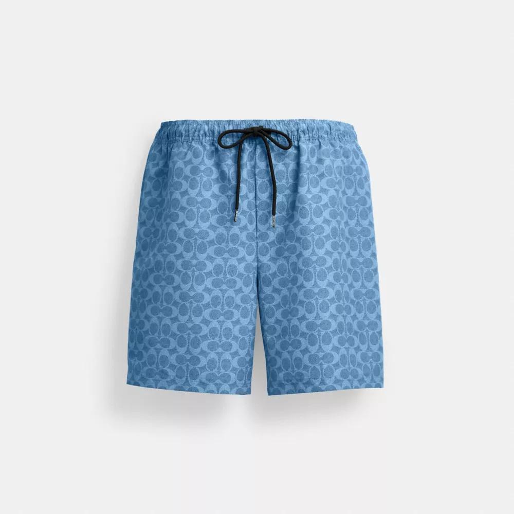 Signature Swim Trunks In Recycled Polyester – On Sale Now