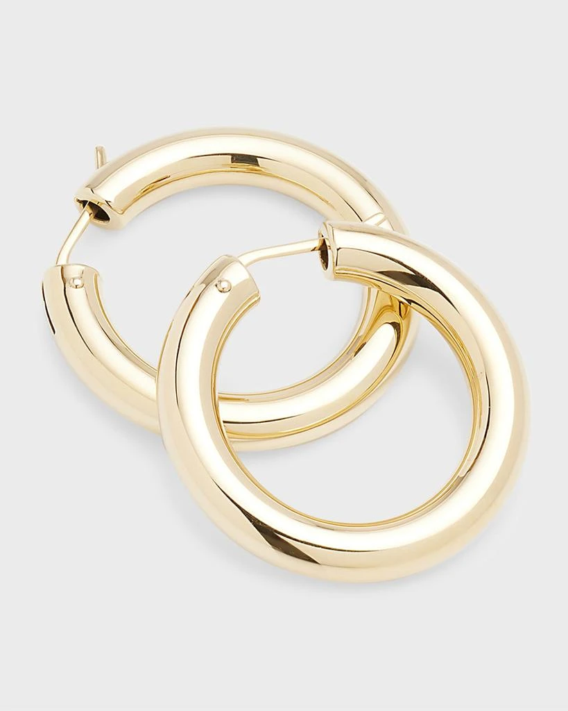 Roberto Coin 18K Yellow Gold Chubby Hoop Earrings, 28mm 3