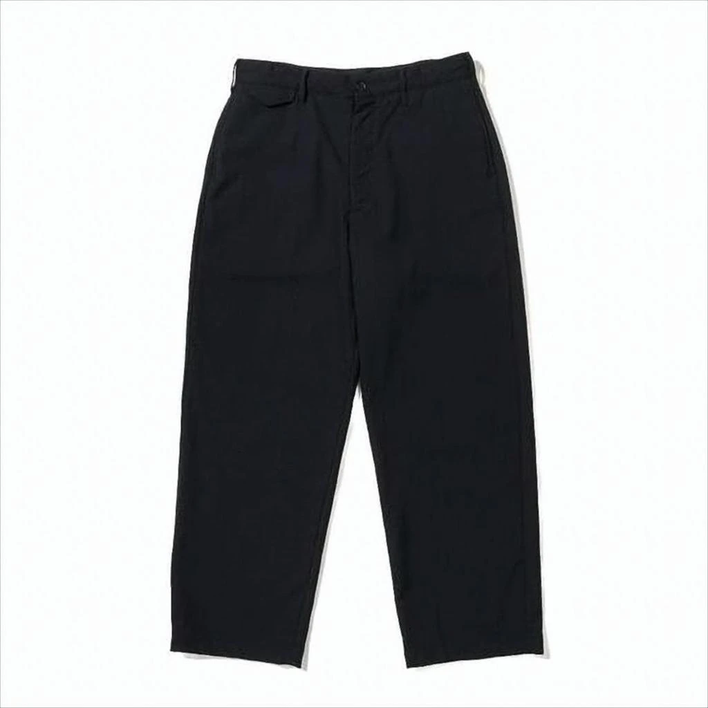 Engineered Garments Straight-Leg Wool Pants With Flap Pockets And Tailored Design