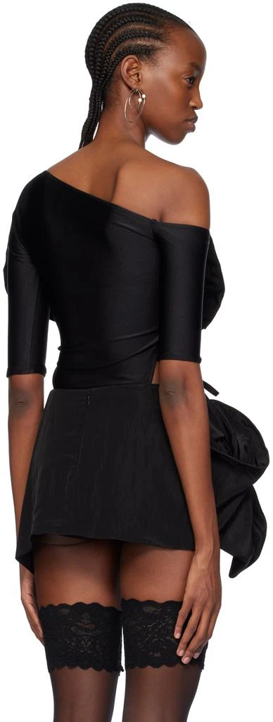 pushBUTTON Black Ribbon Bodysuit 3