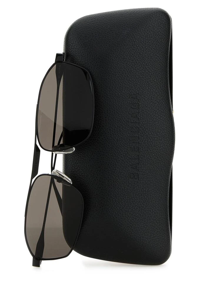 Balenciaga Black metal sunglasses 2