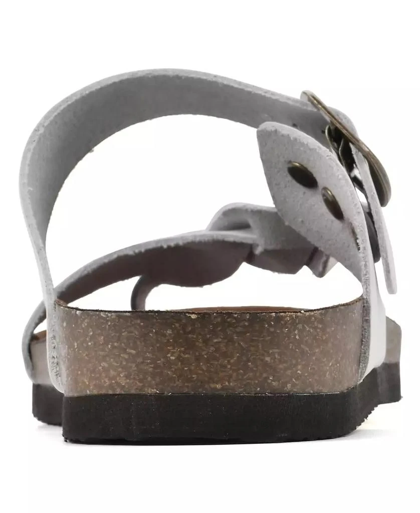 White Mountain Women's Crawford Footbed Sandals 4