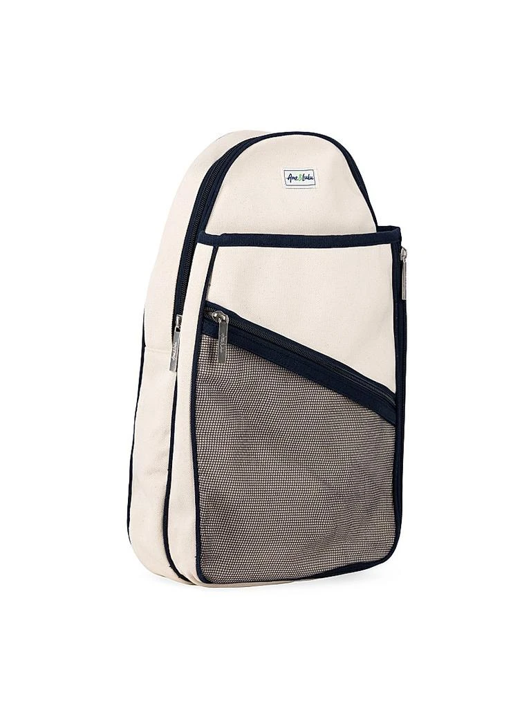 Ame & Lulu Hamptons Canvas Pickleball Sling Bag 6