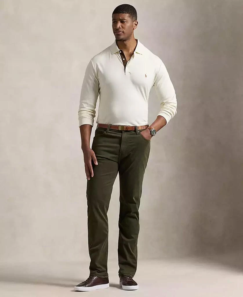 Ralph Lauren Men's Big & Tall Varick Slim Straight Stretch Sateen Pants 1