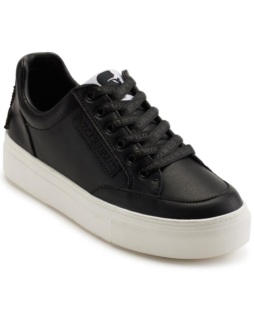 Karl Lagerfeld Paris CALICO PATCH LACE UP SNEAKER