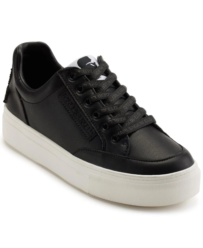 Karl Lagerfeld Paris CALICO PATCH LACE UP SNEAKER 1