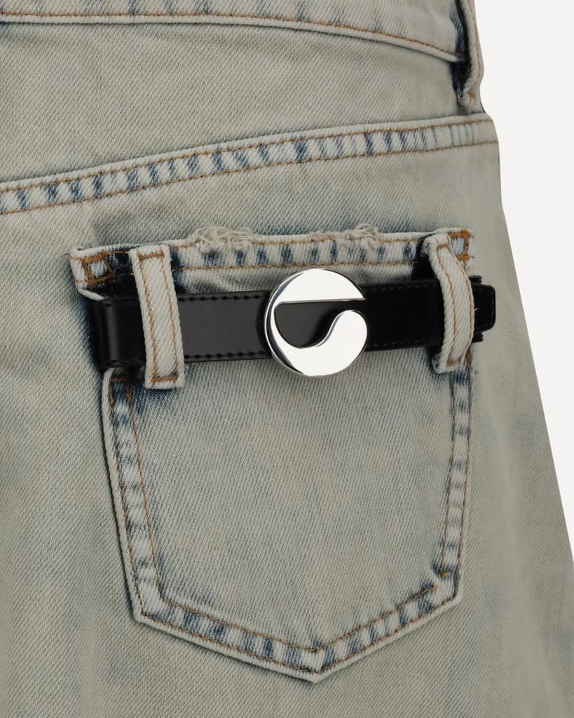 COPERNI Asymmetric denim Miniskirt 4