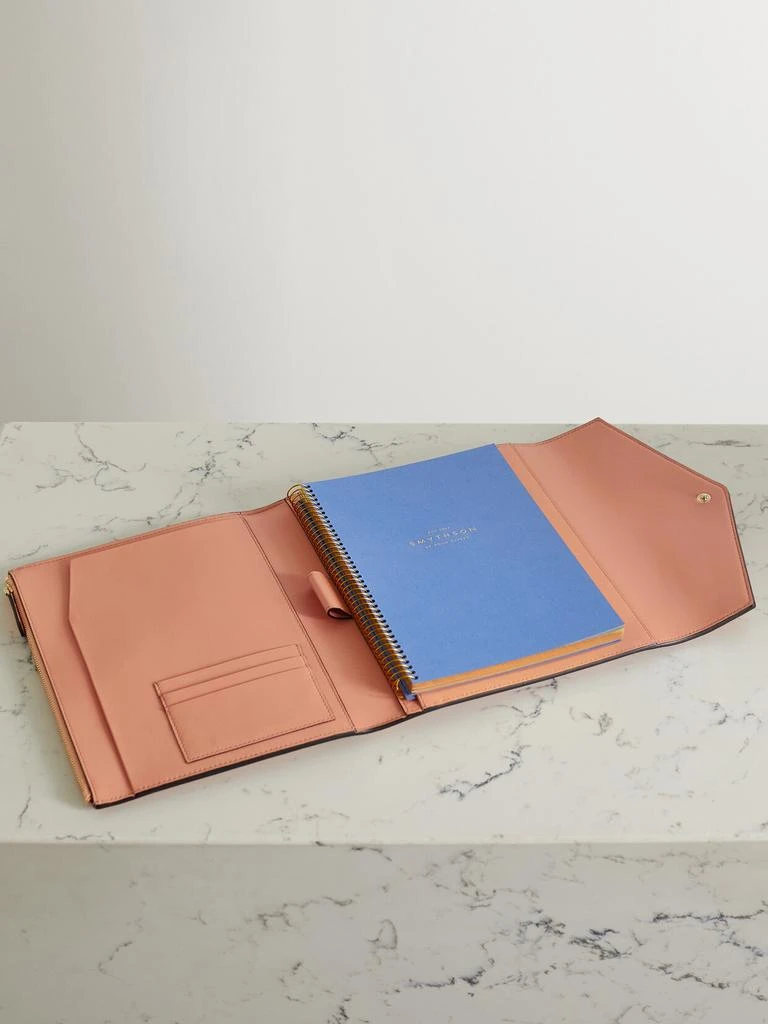 SMYTHSON Panama 纹理皮革文件夹 1