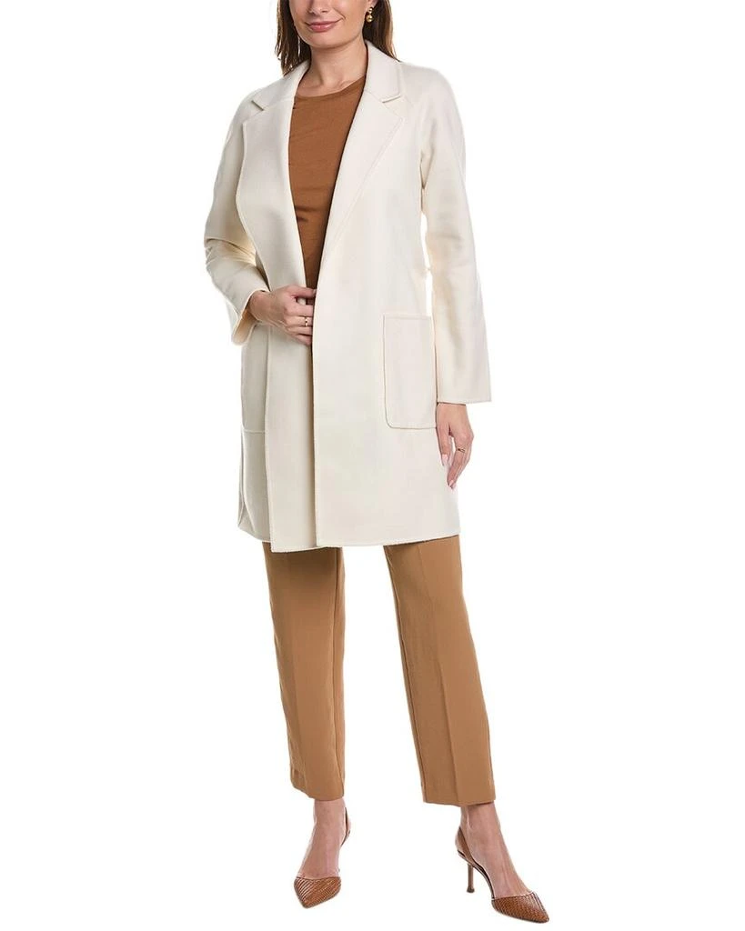 Michael Kors Michael Kors Collection Melton Wool Bathrobe Coat 1