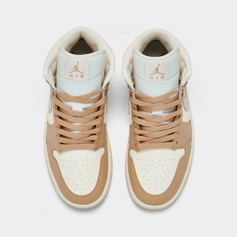 Jordan Womens Air Jordan Retro 1 Mid Casual Shoes 5