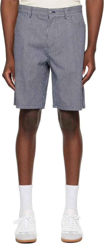 Saturdays NYC Navy Carpenter Shorts 1