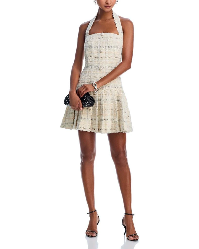 AQUA Tweed Mini Dress - Exclusive 1