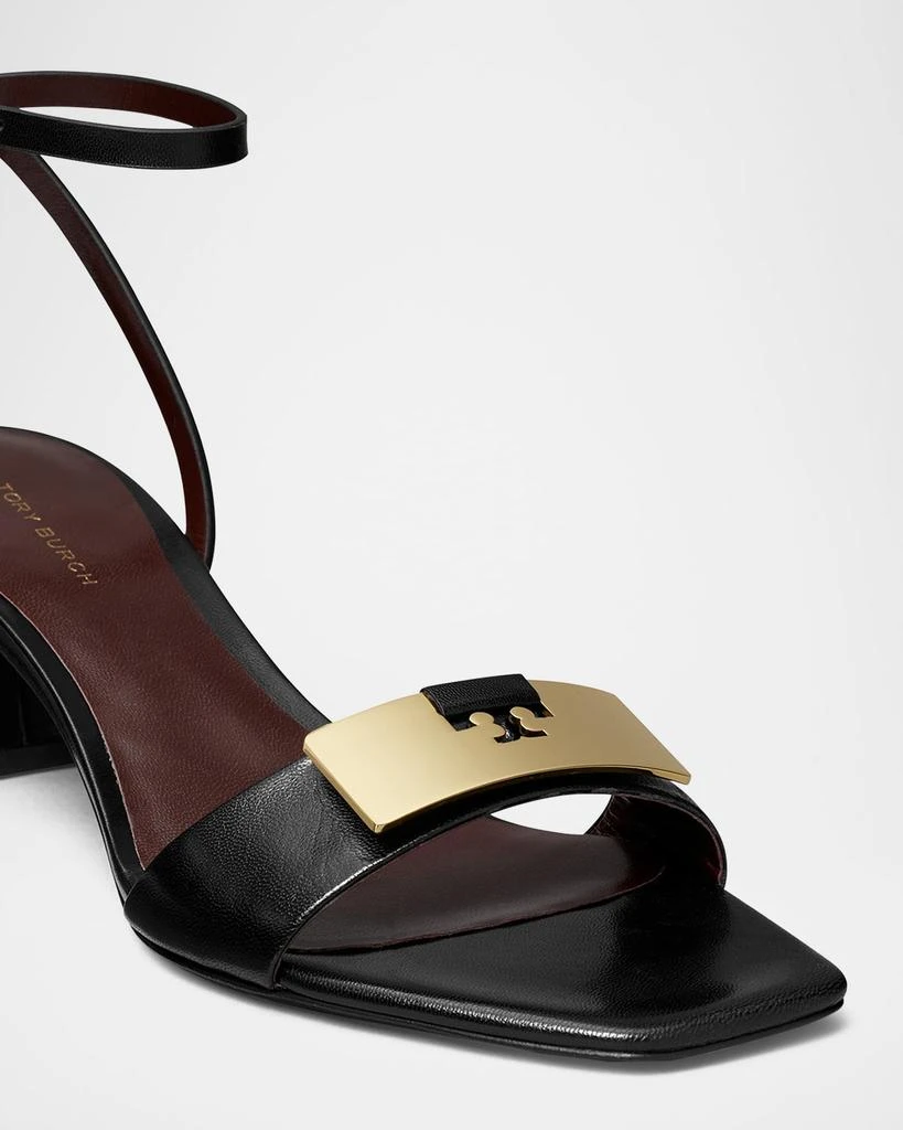 Tory Burch Gigi Leather Bar Ankle-Strap Sandals 4